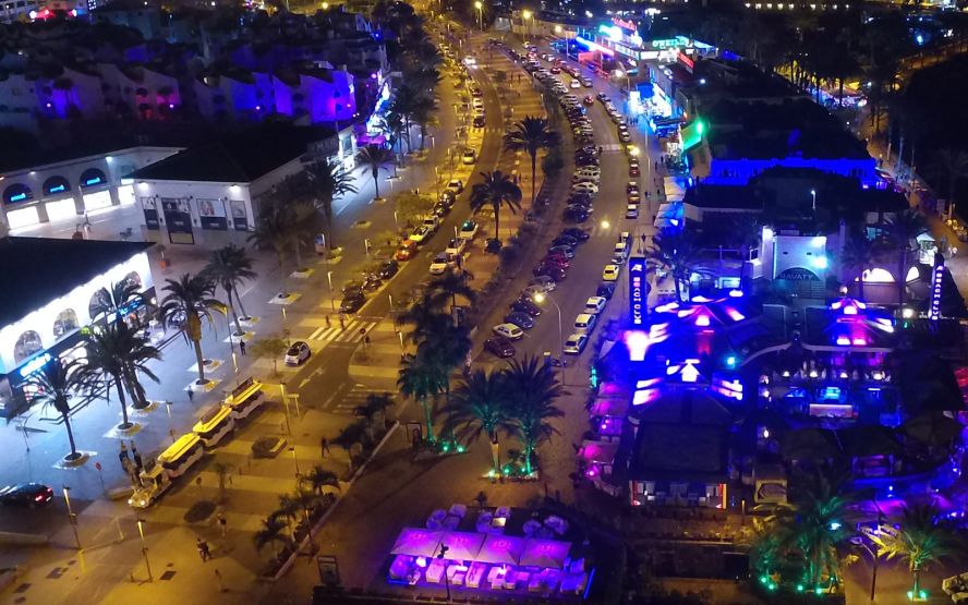 Veronicas Strip Playa de las Americas,Tenerife